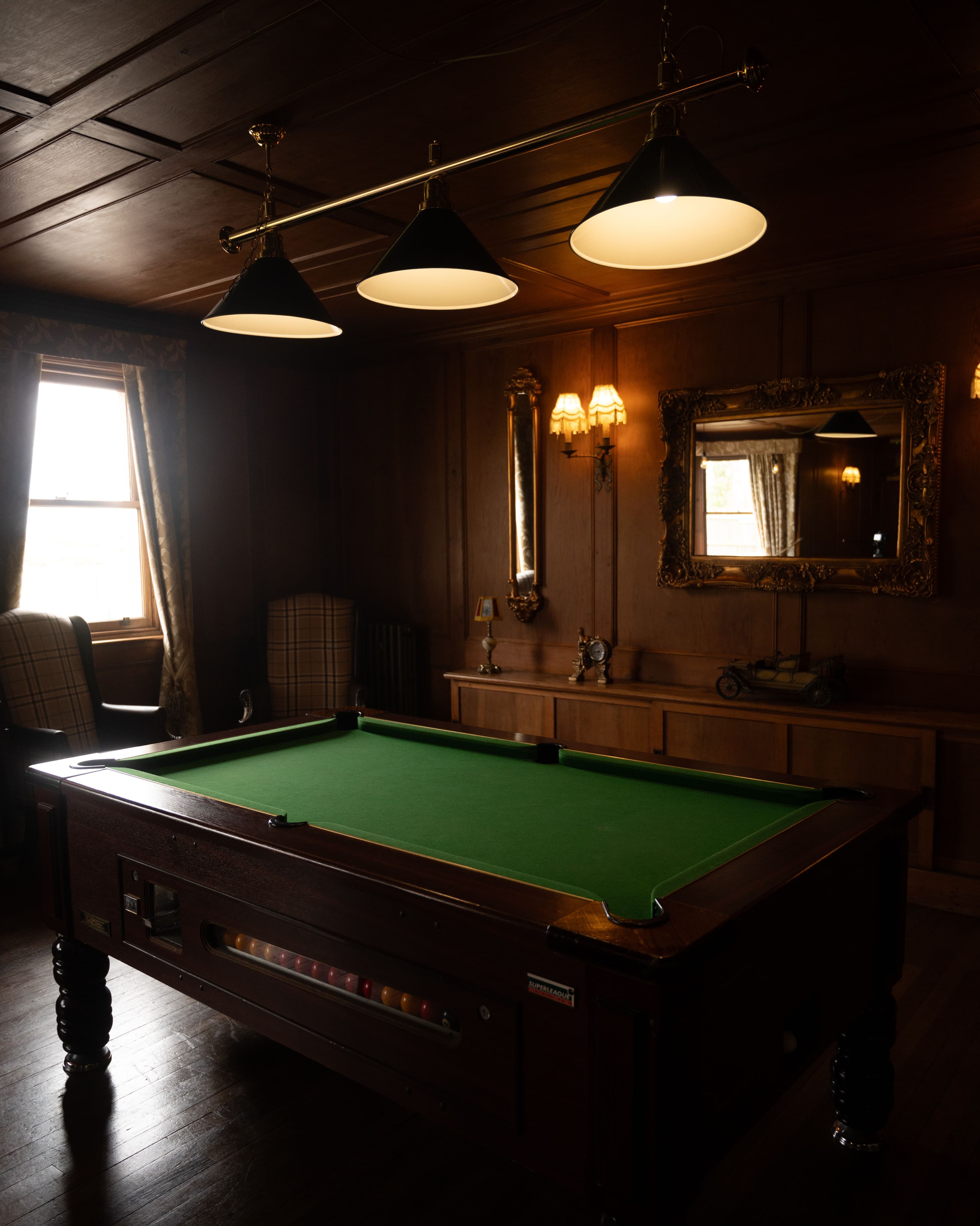 A private members' lounge